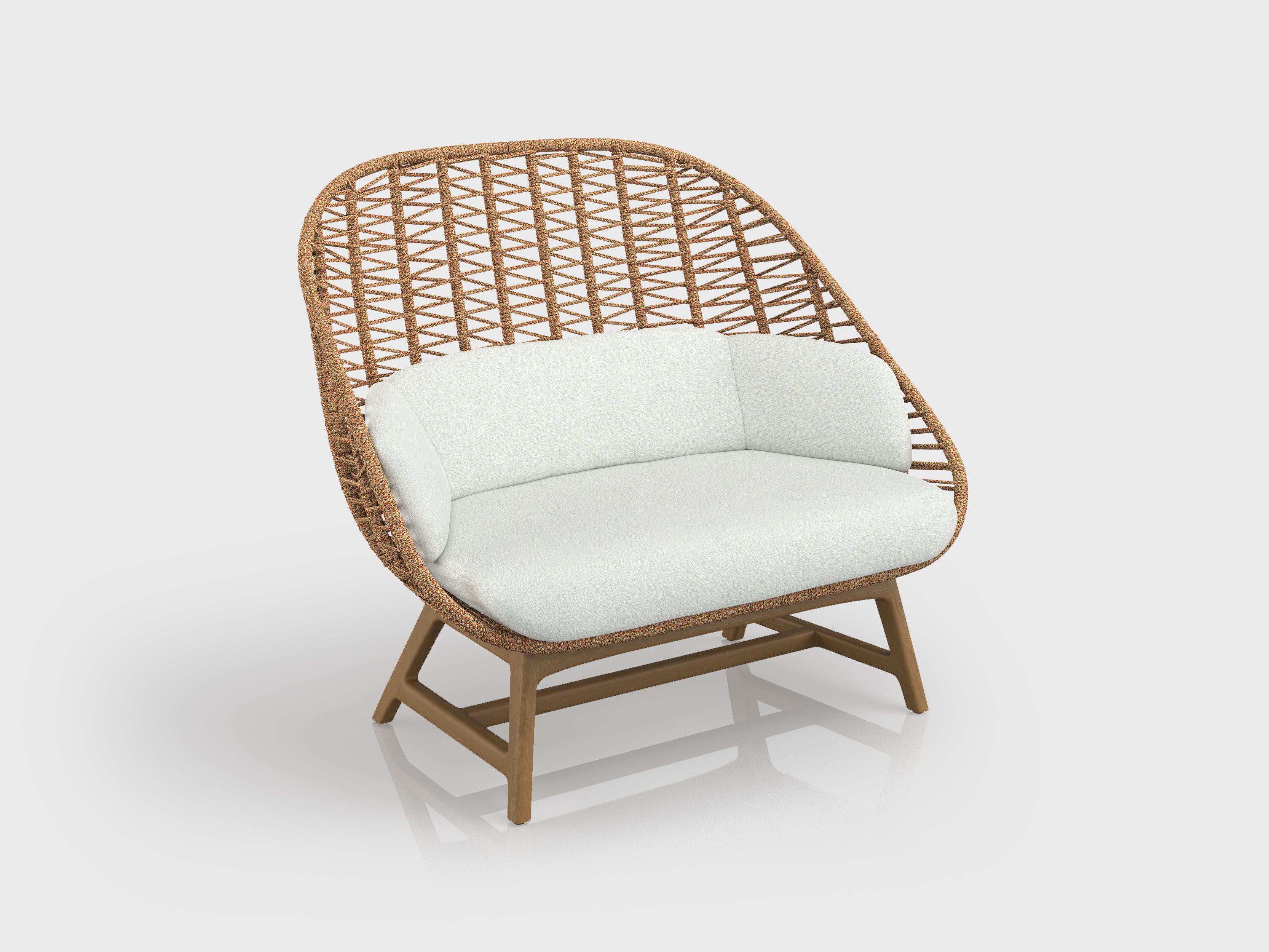 Shell loveseat online